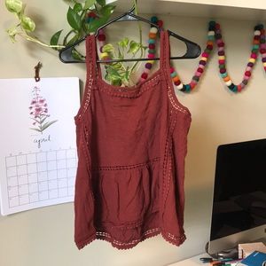 Boho tank top